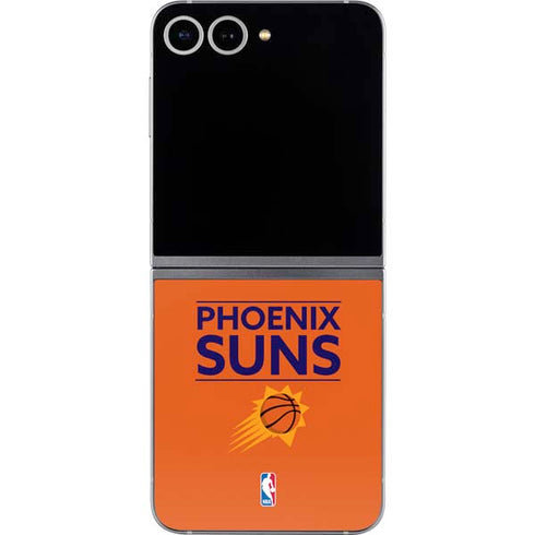 NBA Phoenix Suns Standard - Orange Galaxy Z Flip6 Skin